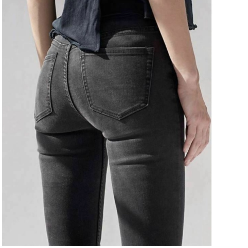 Free People Reagan Raw Hem Skinny Jeans